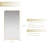 Mercer41 Elsiana 24 in. W x 45 in. H Rectangle Aluminum Framed Wall Mount Mirror-1381792966