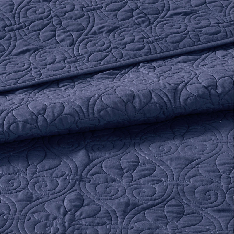 Reversible Quilt Set Navy