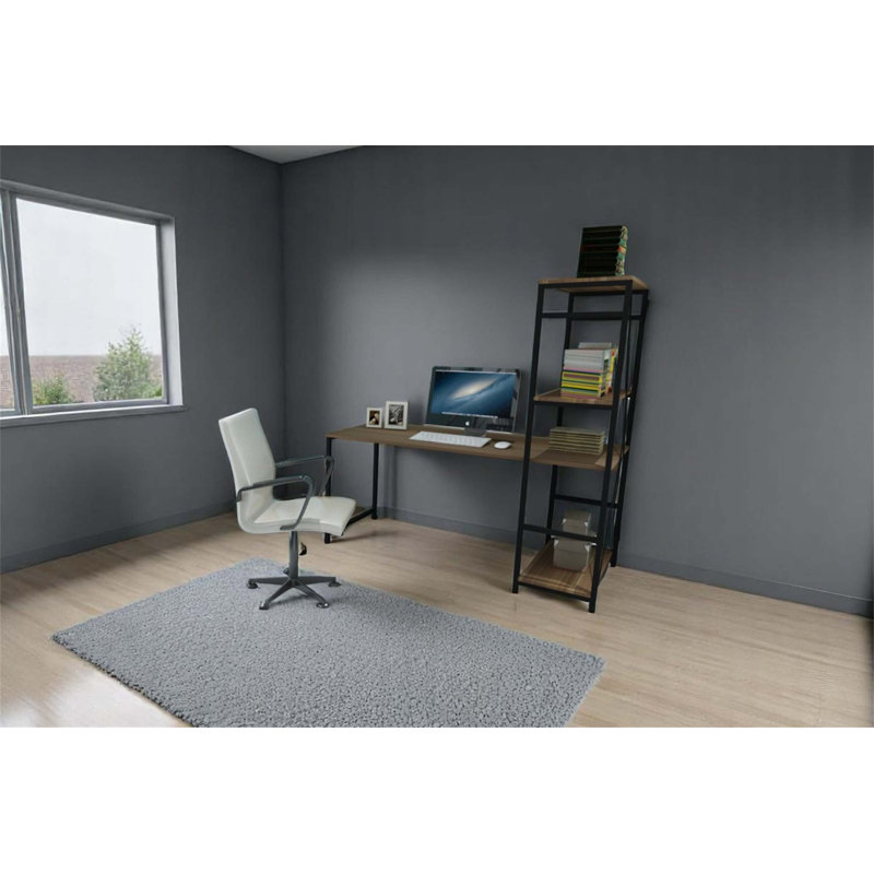 Bureau d'écriture et d'ordinateur Furnish Home Store Rasse, Brun