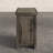 Columbia 14 inch Chairside Table, No Assembly Required, Barnwood Finish
