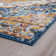Teshawna Esmay Performance Blue/Gold Medallion Rug
