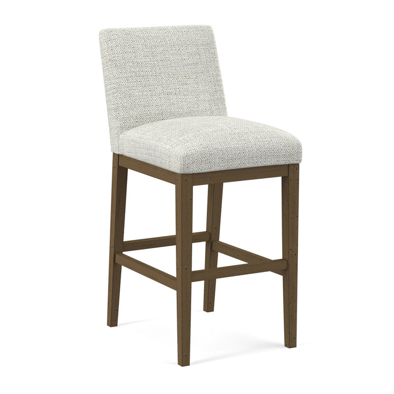 Upholstered Stool, 61703-88, White