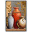 Trois vases, art moderne classique sur toile par Art Remedy-105304298-105304308