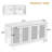 Youssouf 4 - Rattan Doors 57.9''W Sideboard with Solid Legs-1208806605