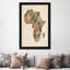 Map Of Africa by Michael Tompsett - Print on Canvas-42158391-56803709