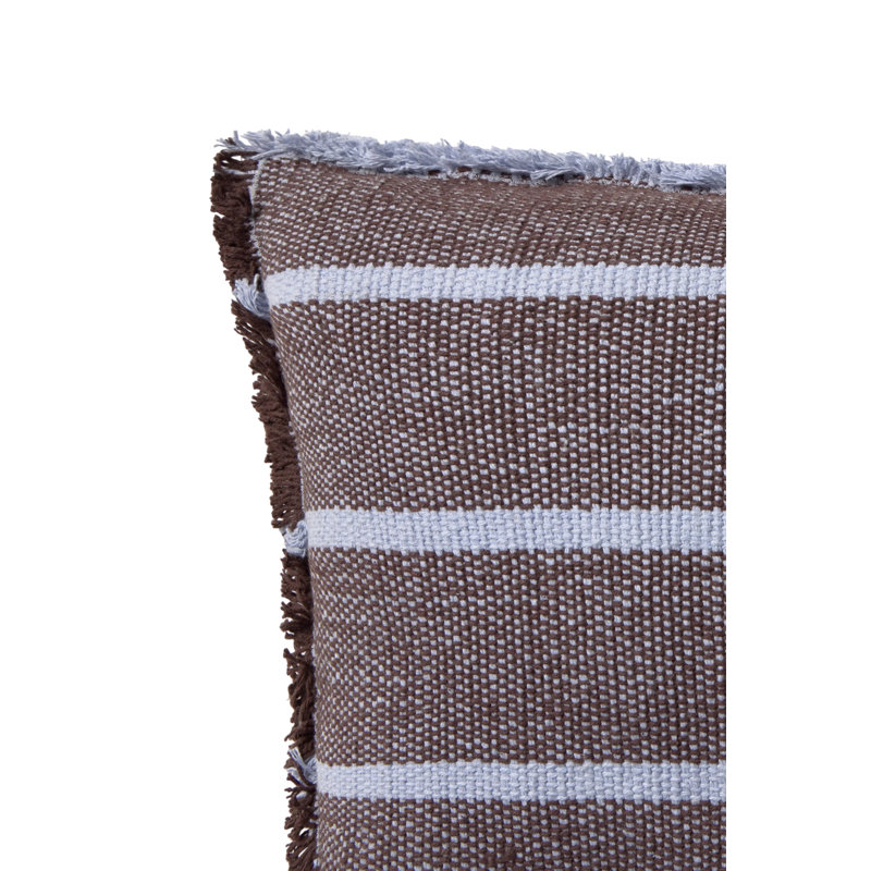 Lignes de coussin rectangulaires bleu marine