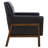 Manriquez Faux Leather Armchair-1116393553
