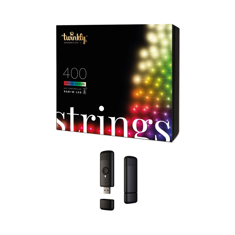 Guirlande lumineuse 400 lumières Twinkly Smart