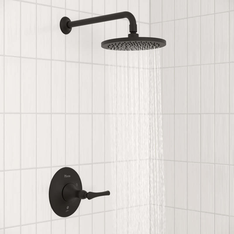 Rhen Volume Shower Faucet, Matte Black