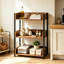 Bibliothèque standard en acier H 30 "x l 23" Chrystin-90572168