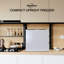 1.2 Cu. Ft.  Mini Upright Freezer with Adjustable Temperature Controls, Frost-Free Operation, and Flexible Storage Shelving