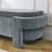 Cineus Oval Fabric Upholstered Storage Ottoman-110842519