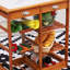 Solid Wood Top Kitchen Cart