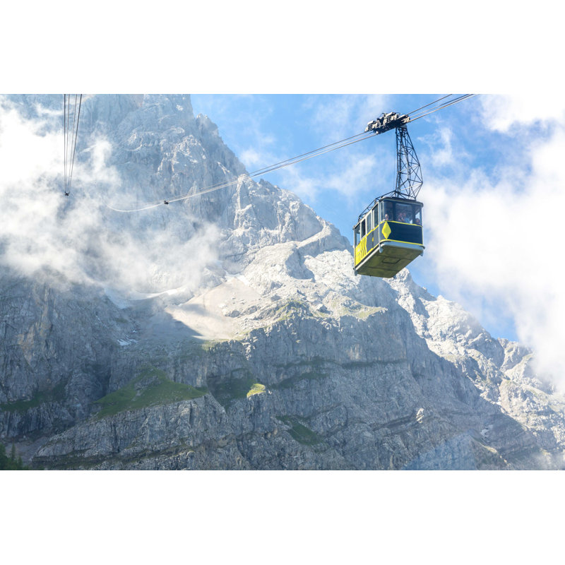 Zugspitze Allemagne - photographie sur toile tendue, H 8 po x l 12 po