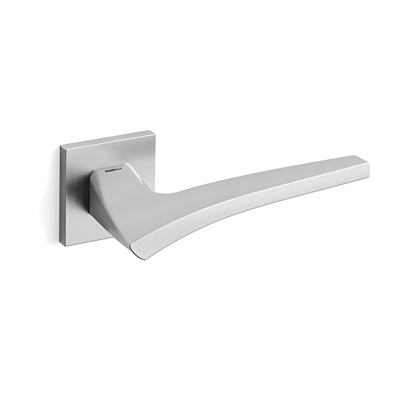 Single Dummy Right Hand Door Handle, Satin Chrome