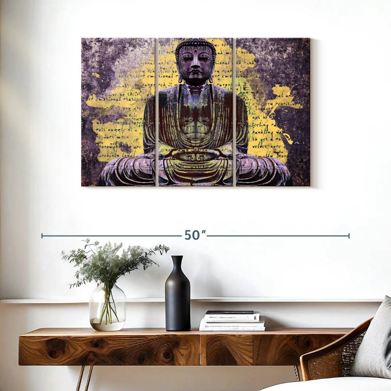 Adella Ponder Buddha, 24" H x 38" W