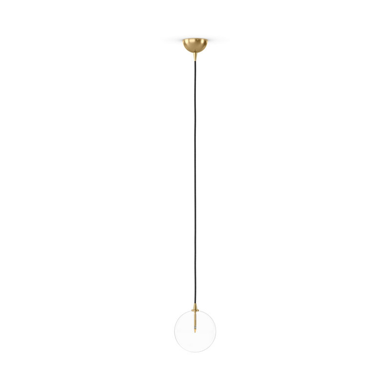 Jussica 1 - Light Pendant, Burnished Brass, 124.25" H x 7.87" W x 7.87" D