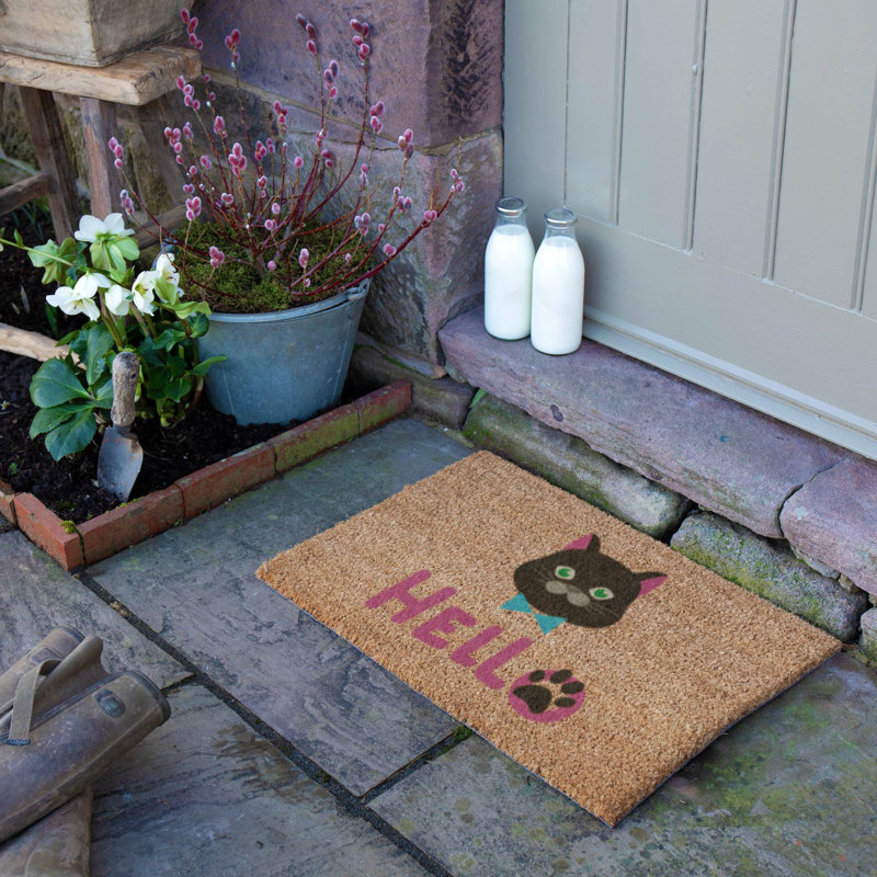 Bittle Non-Slip Outdoor Doormat, Rectangle 40 x 60 cm