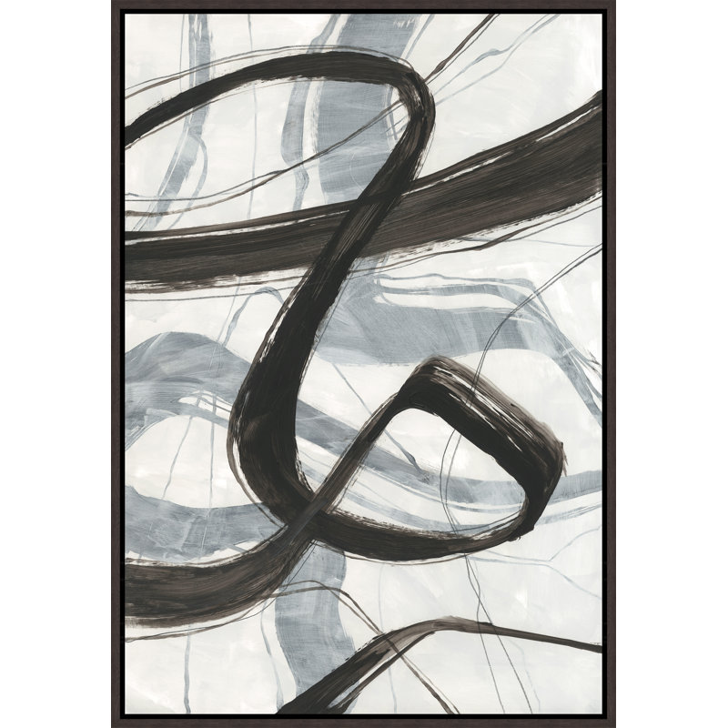 «Dynamic Motion II» par Richard Ryder, peinture sur toile à cadre flottant