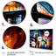 Pont de Brooklyn coloré, ensemble d'art mural sur toile Cityscapes-1842025985-1842025986