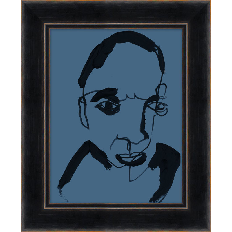 Portrait bleu 1