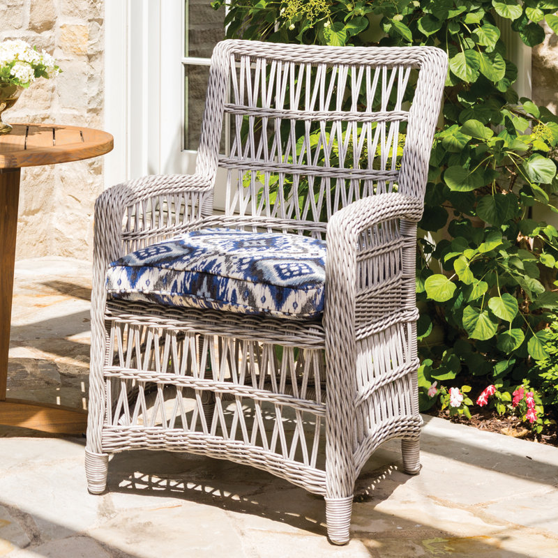 Mackinac Outdoor Dining Armchair, Charlotte Sparrow
