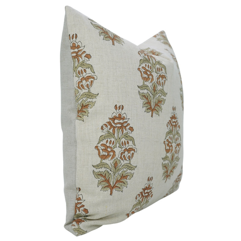 Housse de coussin décoratif à imprimé floral Fab divine, H 36 po x l 14 po, Forme rectangulaire