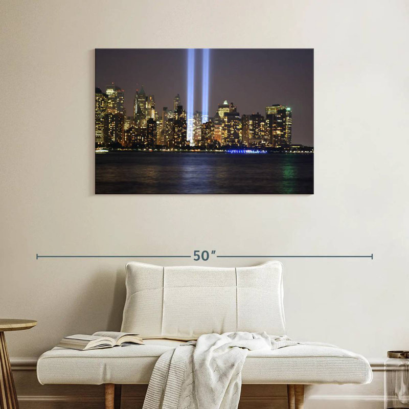 Lumières Sirci NYC Skyline, H 26 po x l 39 po