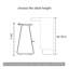 Tabouret de bar en bois massif Alberts-943440297-943440296