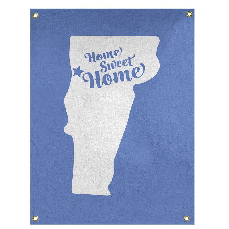 Tapisserie murale burlington doux pour la maison, H 36 po x l 26 po, Bleu