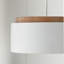Luminaire suspendu tambour à 1 lumière Donal