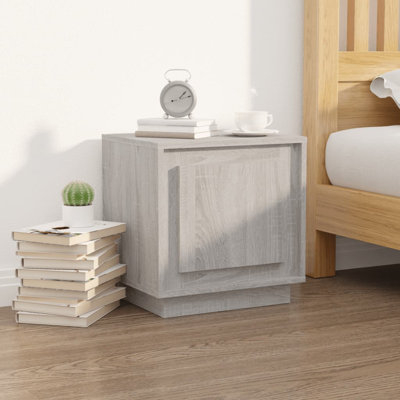 Layport 44cm W Solid Wood Bedside Table