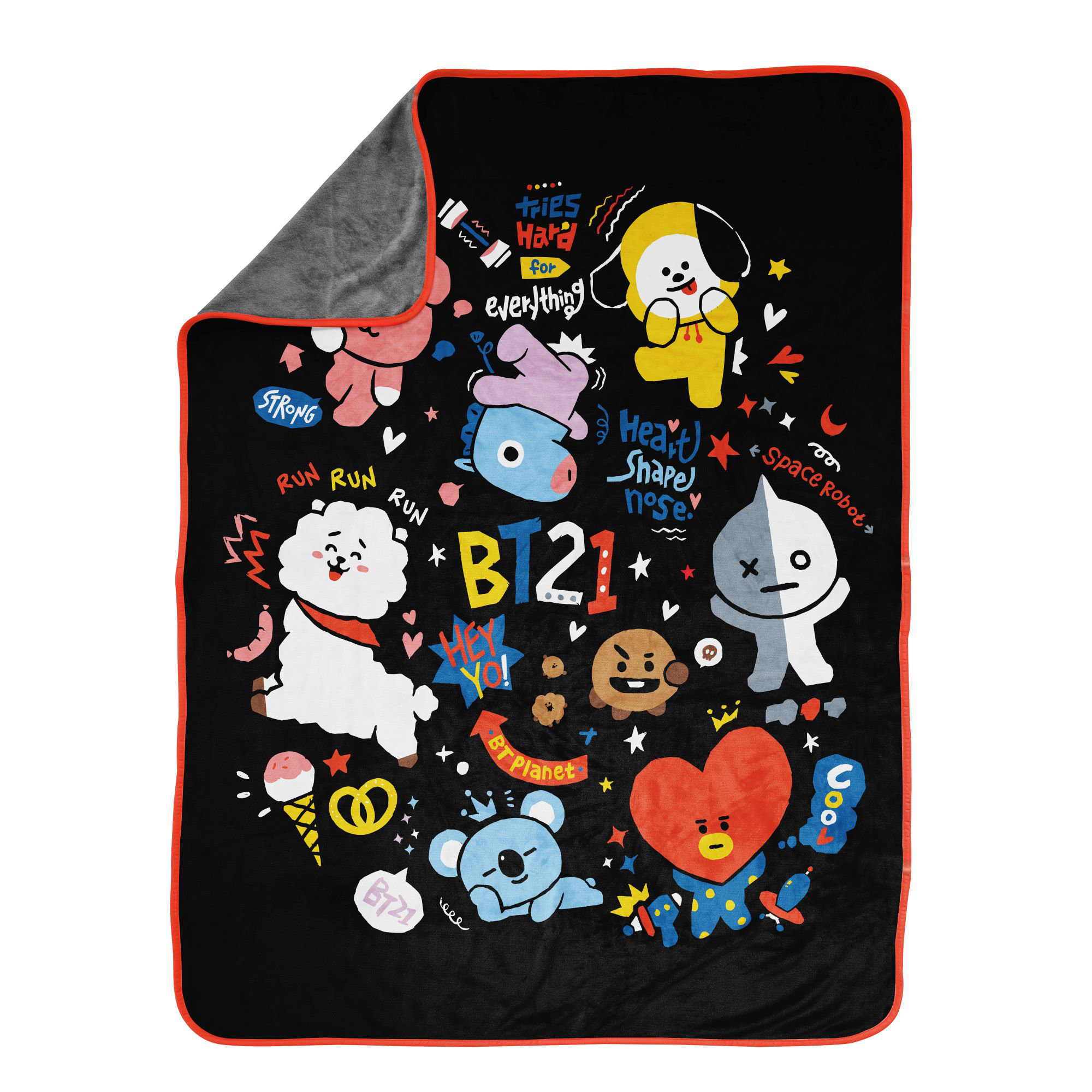 Bt21 discount throw blanket