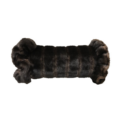 Faux fur Bolster Pillow