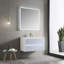 Meuble-lavabo mural simple 36 po avec lavabo-49318061