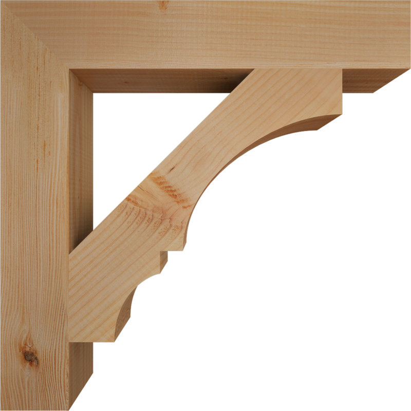 Support de bloc Balboa, Sapin de Douglas lisse, L 3 1/2 po x P 24 po x H 24 po
