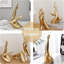 Golden Legs Sculpture Elegant Resin Home Decor Legs