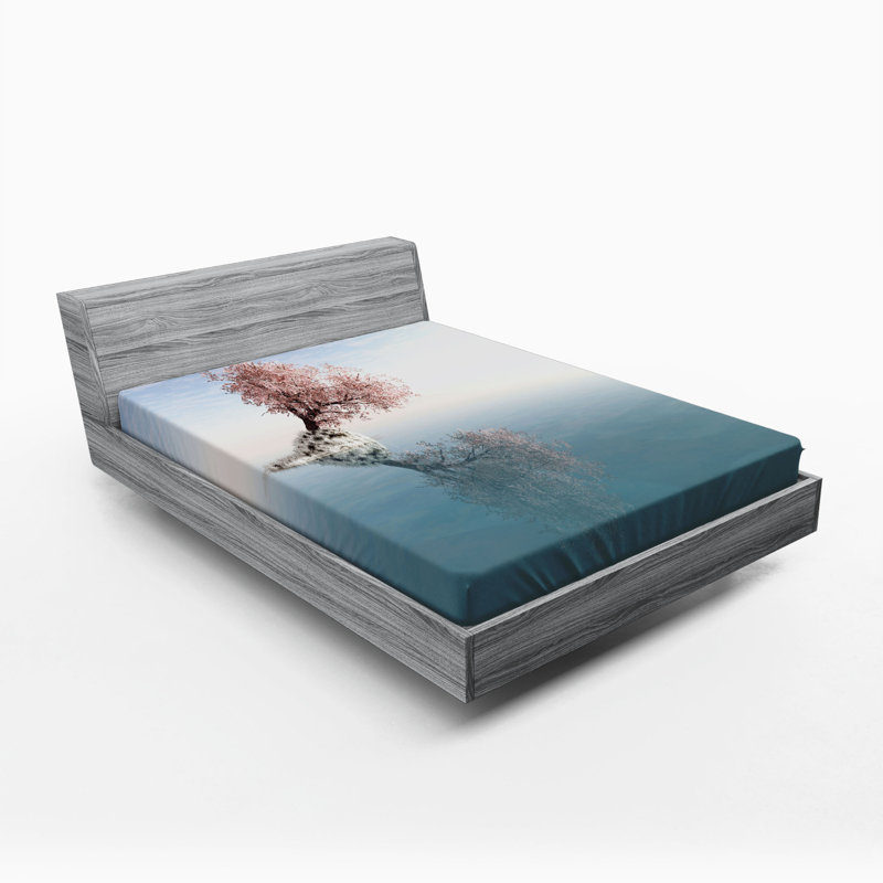 Microfiber Patterned Fitted Sheet, Full Fitted Sheet