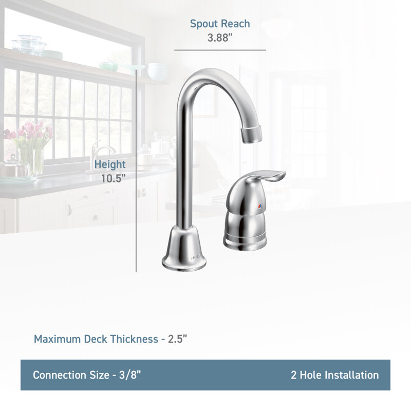 Robinet de bar Chateau, Chrome