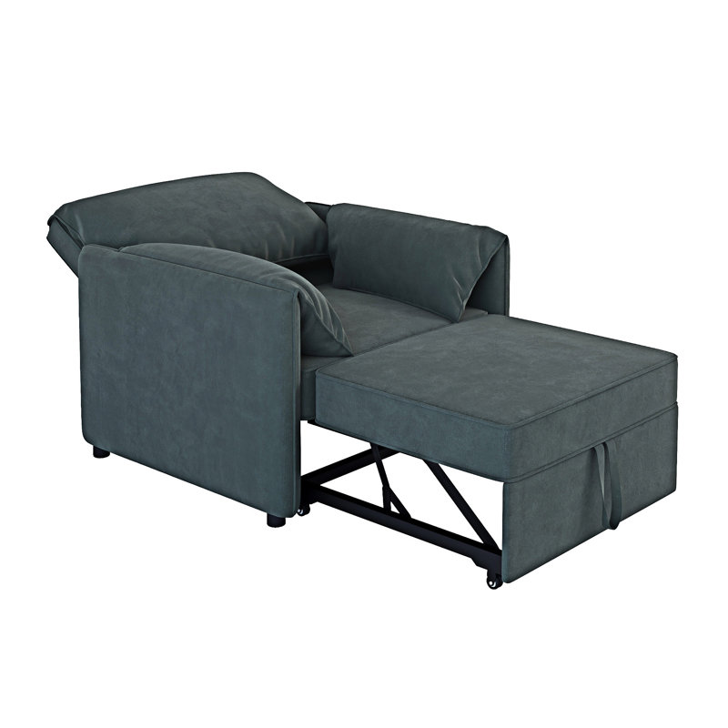 Fauteuil convertible convertible, Gris