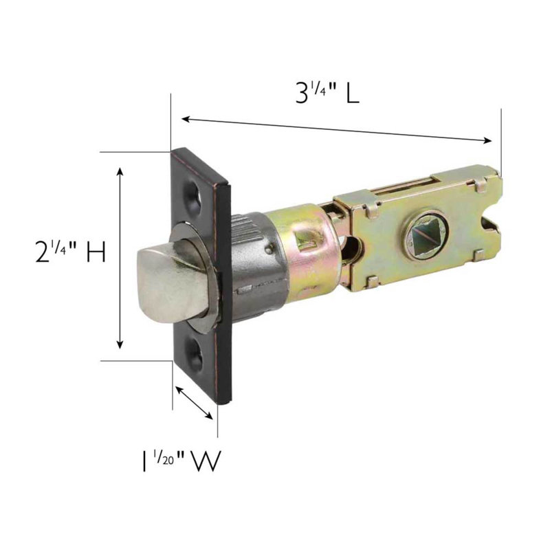 6-Way Square Spindle Latch