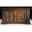 Tuscan 102" Wide 2 Drawer Walnut Wood Sideboard