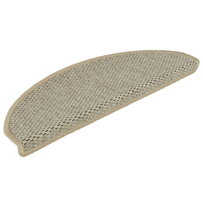 Shellson Non-Slip Stair Tread, Semi-Circle 21cm x 65cm, Green