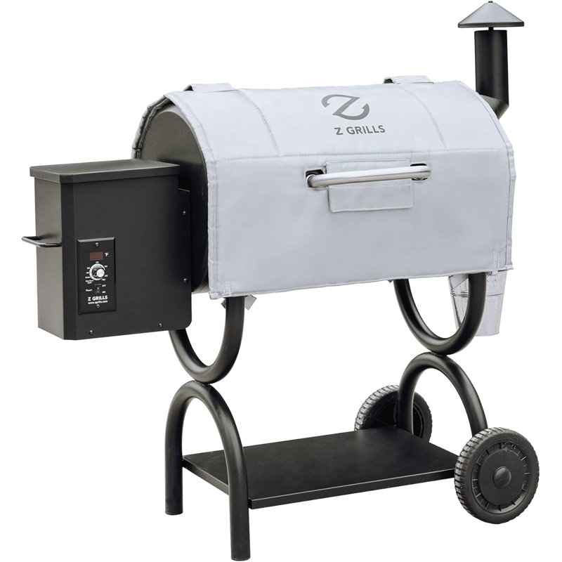 Series Grill Cover Blanket for Heat Retention, Pellet Savings, Snow and Rain Protection, 28.9" H x 41.8" W x 0.39" D