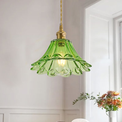 Luminaire suspendu en forme de dôme en métal poli à 1 lumière E26