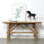 Approx. 5-5.5ft Long Rustic Vintage Console Table Weathered Natural