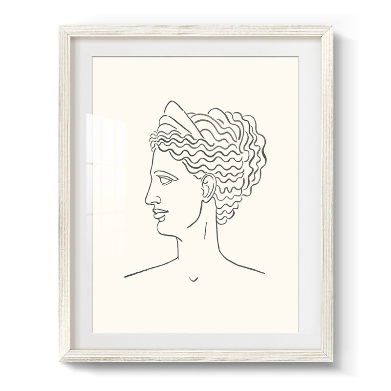 Art graphique sur toile tendue, H 28,5 po x l 20,5 po, Blanc