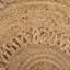 Round Alvertia Geometric Shapes Jute / Sisal Braided Area Rug-411241822