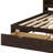 Versatile Sleeper Bench Featuring Open Shelving, Ambient LED Strips, Charging Hub, and Under-Bed Drawers-1320240244