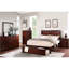 King Size Rustic Bed, Two Panel Design, Rectangular Drawer, Antique Silver Finish Style Bed With Headboard, Shaped Plywood-1256085067-1256085065